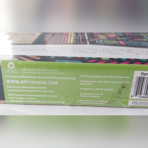 Art 101 Budding Artist Doodle and Create Colorable Multifunctional Wood Art Set - Picture 3 of 5